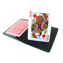 Magnetic Chop Bicycle Card Red