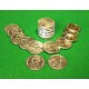 Dozen Houdini palming coins