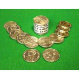 Dozen Houdini palming coins