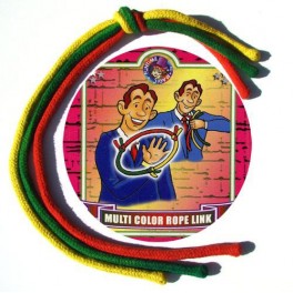 Cuerdas multicolores que se atan solas