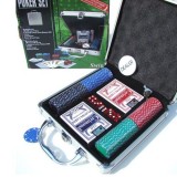 Coffret Aluminium Poker 100 jetons