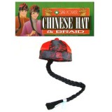 Bonnet Chinois avec Tresse FU-MANCHU