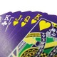 Purple Deck Cartes Bicycle