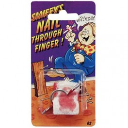 Nail through finger
