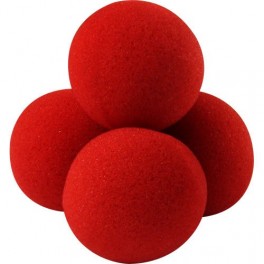 4 Super Soft Sponge Balls 70 mm