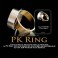 Gold PK Ring