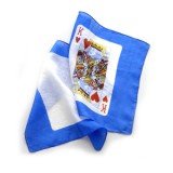 2 Foulards motif cartes pour FP