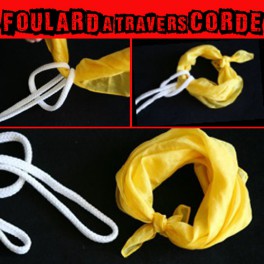 Le Foulard Traverse Une Corde