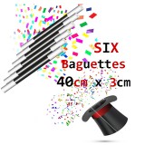 6 Baguettes à Confettis