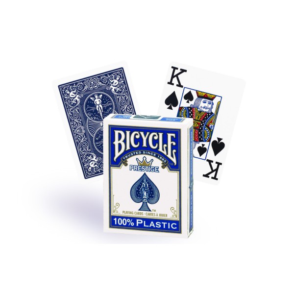 Jeu de cartes Bicycle Prestige - 100 % plastique - BCD JEUX