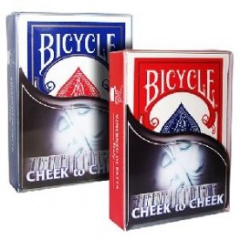 Cheek to Cheek with Bicycle Cards