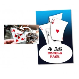 4 As double-face en cartes Bicycle