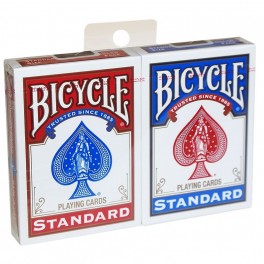 Deux jeux de cartes Bicycle Standard