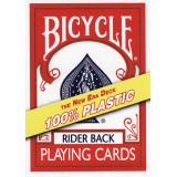 Cartes Bicycle Prestige 100% Plastique 