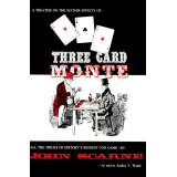 Three card monte by John Scarne - livret en anglais